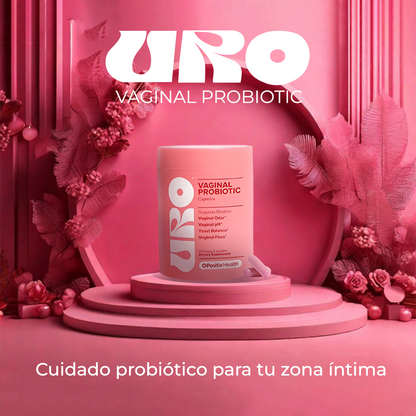 🌿 URO Vaginal Probiotic – Salud Íntima Femenina Natural